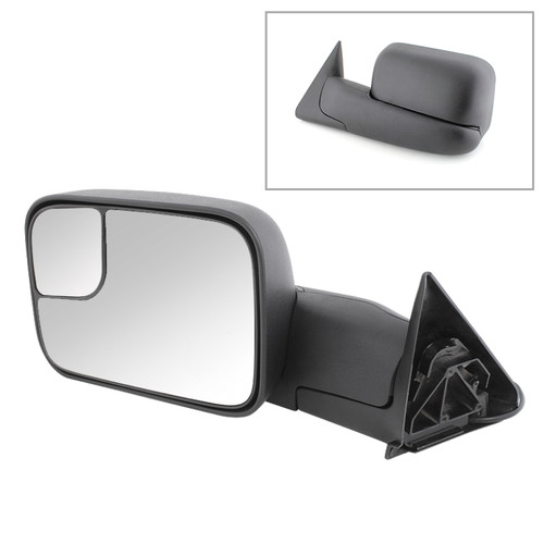 xTune Dodge Ram 94-97 Manual Extendable Power Adjust Mirror Left MIR-DRAM94-PW-L - 9925078
