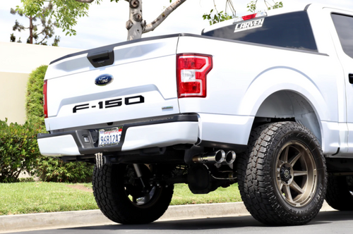 Carven 15-20 Ford F-150 Ecoboost Competitor Series Cat-Back w/TR-Series Muf. & 4in Dual Tip-Polished - CF1007 User 1