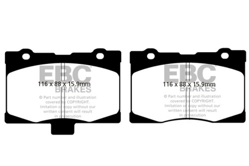 EBC 05-08 Acura RL 3.5 Ultimax2 Front Brake Pads - UD1091 EBC 05-08 Acura RL 3.5 Ultimax2 Front Brake Pads - UD1091
