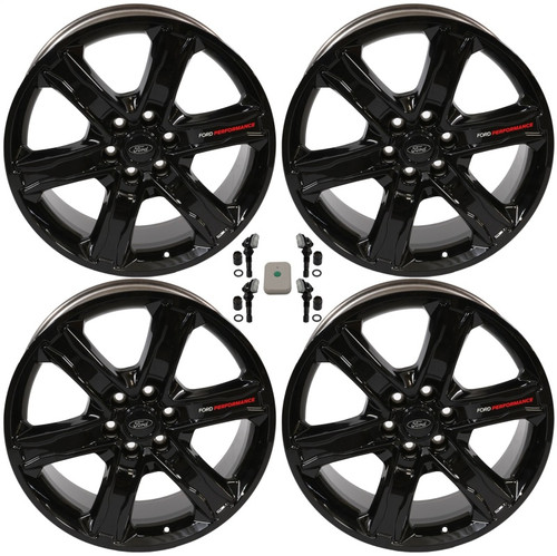 Ford Racing 15-22 F-150 22x9.5in Wheel Kit - Gloss Black - M-1007K-S2295GB Photo - Primary