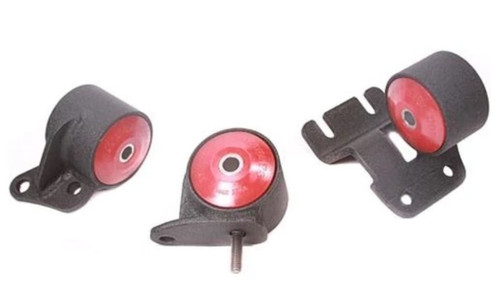 Innovative 90-93 Integra B-Series Black Steel Mounts 75A Bushings (Auto Trans Hydro) - 19353-75A User 1