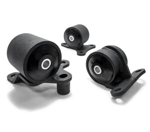 Innovative 90-93 Accord F-Series Black Steel Mounts 75A Bushings - 29355-75A User 1