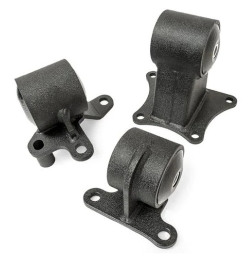 Innovative 90-93 Accord F-Series Black Steel Mounts 85A Bushings - 29356-85A User 1