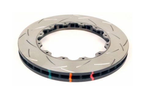 DBA 19+ Chevrolet Camaro ZL1 (w/ M6 Nuts) 5000 Series Cross Drilled & Dimpled Brake Rotor - 53916.1XD