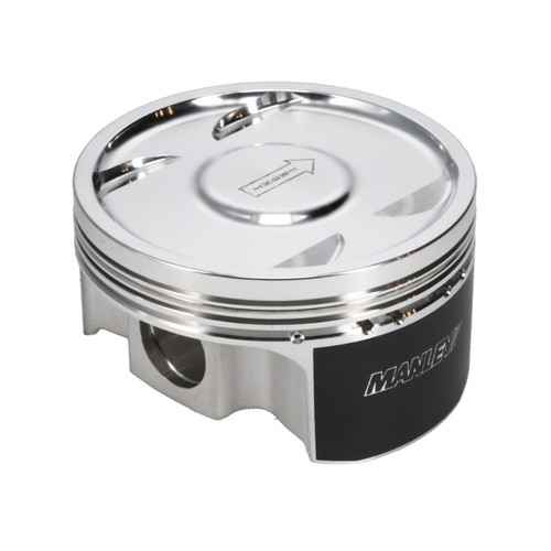 Manley 04+ Subaru WRX/STi (EJ257) 75mm DE-Stroker 99.5mm STD Size Bore 8.5:1 Dish Piston Set - 632000C-4 Photo - Primary