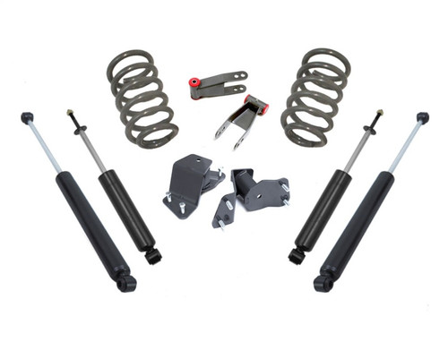 MaxTrac 88-98 GM C1500/2500 2WD V6 5/6 Lug 2in/4in Lowering Coil Kit - K330524-6 Photo - Primary