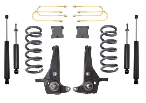 MaxTrac 98-00 Ford Ranger 2WD 4 Cyl w/Coil Susp. (Non Stabilitrak) 6in/3in Spindle Lift Kit - K883063A-4 Photo - Primary