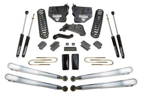 MaxTrac 13-18 RAM 3500 4WD 6in/3in MaxPro Coil Lift Kit w/4-Link Arms & MaxTrac Shocks - K947363L Photo - Primary