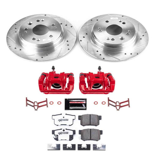 Power Stop 02-04 Honda CR-V Rear Z26 Street Warrior Brake Kit w/Calipers - KC6172-26 User 1