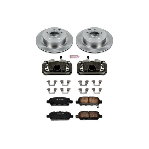 Power Stop 03-05 Infiniti G35 Rear Autospecialty Brake Kit w/Calipers - KCOE103
