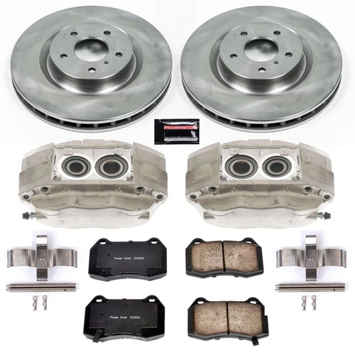 Power Stop 03-04 Infiniti G35 Front Autospecialty Brake Kit w/Calipers - KCOE104