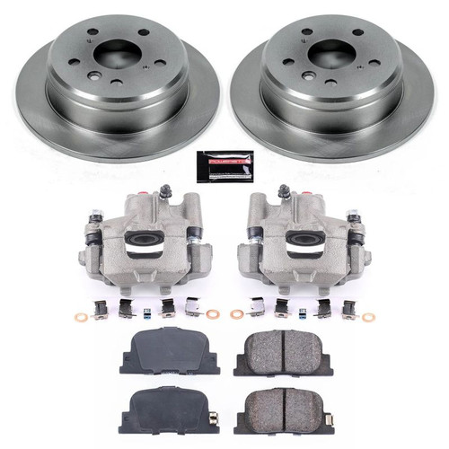 Power Stop 00-01 Lexus ES300 Rear Autospecialty Brake Kit w/Calipers - KCOE1084