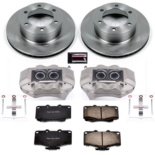 Power Stop 95-02 Toyota 4Runner Front Autospecialty Brake Kit w/Calipers - KCOE1233 Power Stop 95-02 Toyota 4Runner Front Autospecialty Brake Kit w/Calipers - KCOE1233