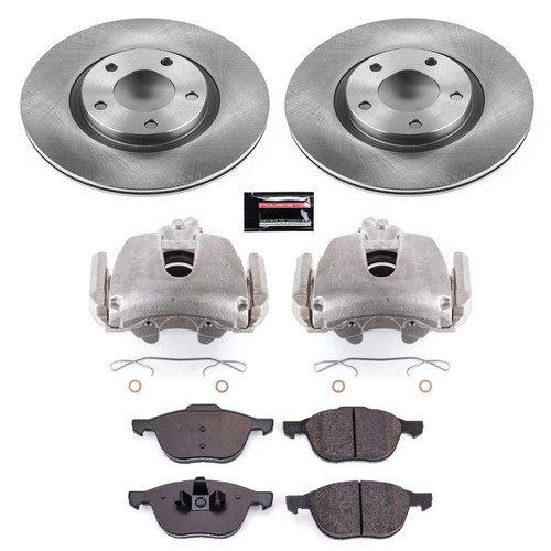 Power Stop 09-10 Mazda 3 Front Autospecialty Brake Kit w/Calipers - KCOE125A