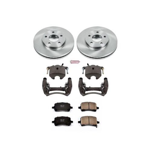 Power Stop 08-11 Chevrolet HHR Front Autospecialty Brake Kit w/Calipers - KCOE1448