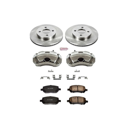 Power Stop 05-10 Chevrolet Cobalt Front Autospecialty Brake Kit w/Calipers - KCOE1604