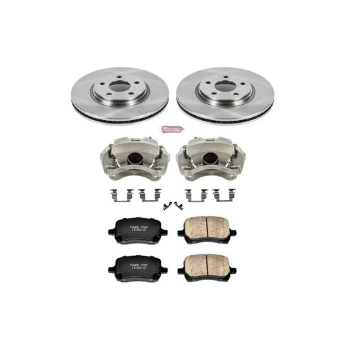 Power Stop 2007 Chevrolet Cobalt Front Autospecialty Brake Kit w/Calipers - KCOE1614