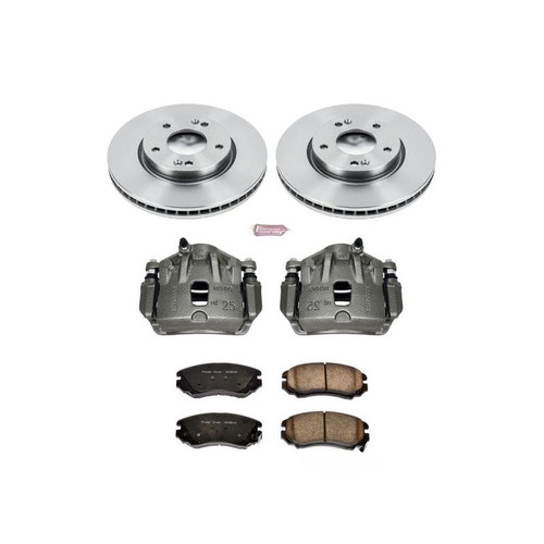 Power Stop 06-10 Hyundai Sonata Front Autospecialty Brake Kit w/Calipers - KCOE165C