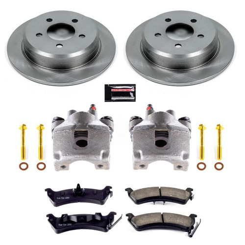 Power Stop 93-98 Jeep Grand Cherokee Rear Autospecialty Brake Kit w/Calipers - KCOE2131