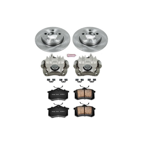 Power Stop 00-06 Audi TT Quattro Rear Autospecialty Brake Kit w/Calipers - KCOE3093