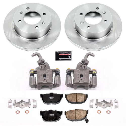 Power Stop 97-06 Hyundai Elantra Rear Autospecialty Brake Kit w/Calipers - KCOE3106