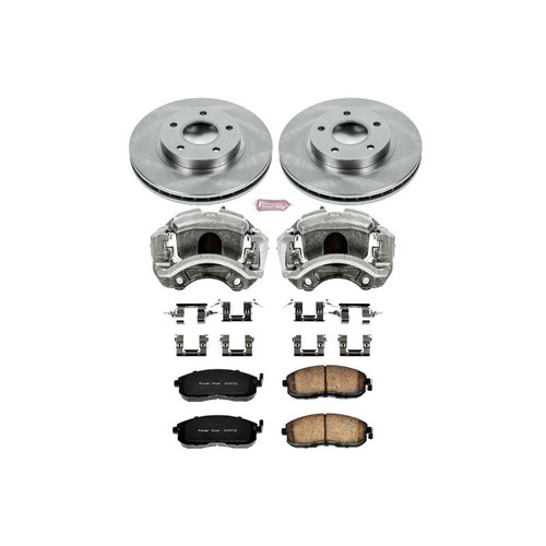 Power Stop 99-01 Nissan Maxima Front Autospecialty Brake Kit w/Calipers - KCOE3137