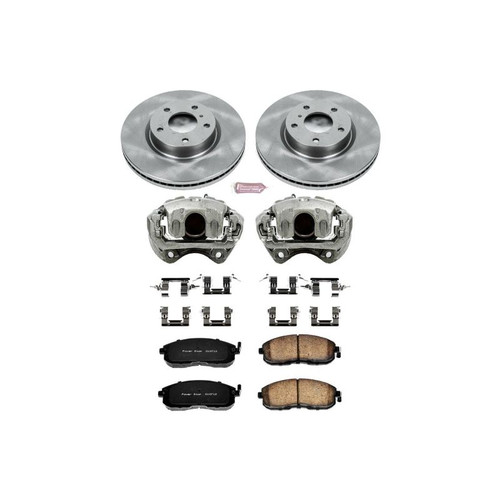 Power Stop 03-05 Infiniti G35 Front Autospecialty Brake Kit w/Calipers - KCOE3140