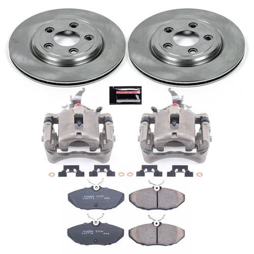 Power Stop 03-05 Jaguar S-Type Rear Autospecialty Brake Kit w/Calipers - KCOE3141