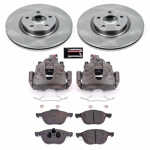 Power Stop 2017 Ford Escape Front Autospecialty Brake Kit w/Calipers - KCOE4575A Power Stop 2017 Ford Escape Front Autospecialty Brake Kit w/Calipers - KCOE4575A