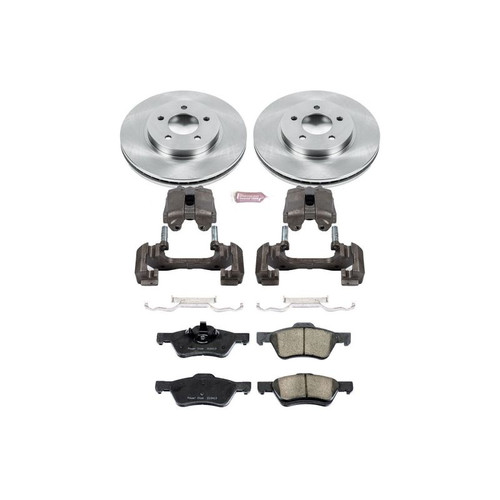 Power Stop 08-10 Ford Escape Front Autospecialty Brake Kit w/Calipers - KCOE4581