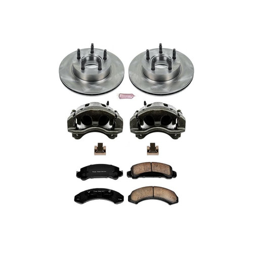Power Stop 91-92 Ford Explorer Front Autospecialty Brake Kit w/Calipers - KCOE4786