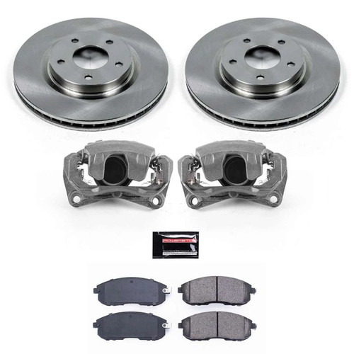 Power Stop 07-12 Nissan Sentra Front Autospecialty Brake Kit w/Calipers - KCOE5217A