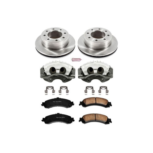 Power Stop 2005 Chevrolet Silverado 1500 HD Rear Autospecialty Brake Kit w/Calipers - KCOE5225