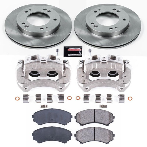 Power Stop 2002 Honda Passport Front Autospecialty Brake Kit w/Calipers - KCOE5259A