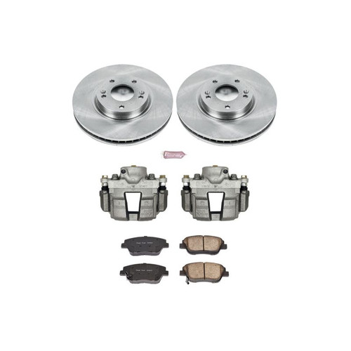 Power Stop 10-15 Hyundai Sonata Front Autospecialty Brake Kit w/Calipers - KCOE5377