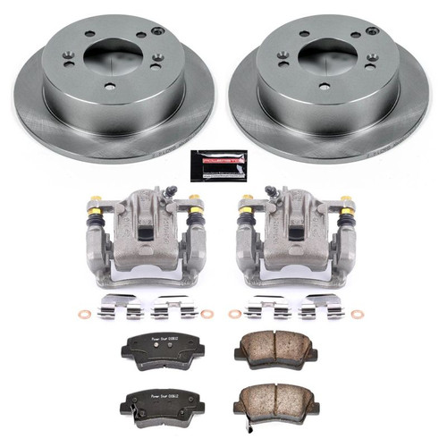 Power Stop 08-10 Hyundai Sonata Rear Autospecialty Brake Kit w/Calipers - KCOE5395