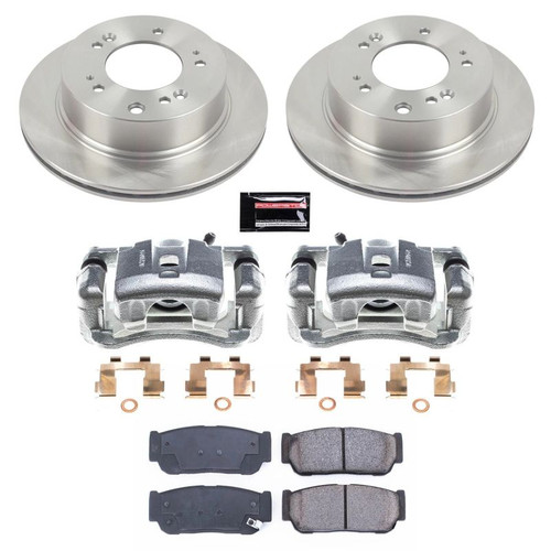 Power Stop 07-09 Kia Sorento Rear Autospecialty Brake Kit w/Calipers - KCOE5910 Power Stop 07-09 Kia Sorento Rear Autospecialty Brake Kit w/Calipers - KCOE5910