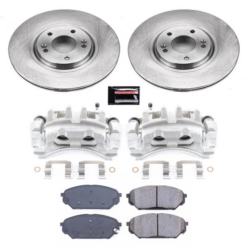 Power Stop 07-12 Hyundai Veracruz Front Autospecialty Kit w/Cals - KCOE5918