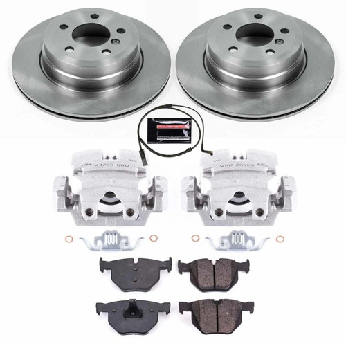 Power Stop 07-15 BMW X5 Rear Autospecialty Brake Kit w/Calipers - KCOE5984