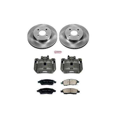 Power Stop 12-18 Nissan Versa Front Autospecialty Brake Kit w/Calipers - KCOE6096