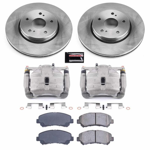 Power Stop 10-13 Suzuki Kizashi Front Autospecialty Brake Kit w/Calipers - KCOE6102