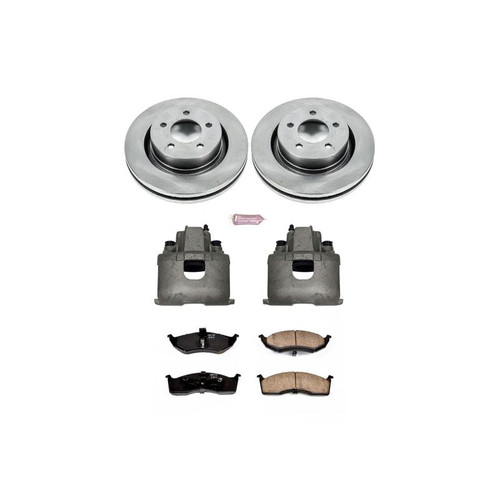 Power Stop 00-04 Chrysler Concorde Front Autospecialty Brake Kit w/Calipers - KCOE6179