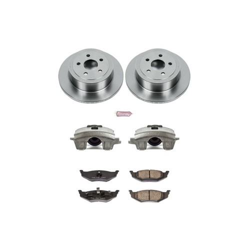 Power Stop 01-07 Chrysler PT Cruiser Rear Autospecialty Brake Kit w/Calipers - KCOE6266B