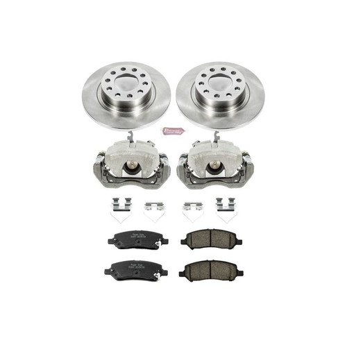 Power Stop 13-16 Dodge Dart Rear Autospecialty Brake Kit w/Calipers - KCOE6371