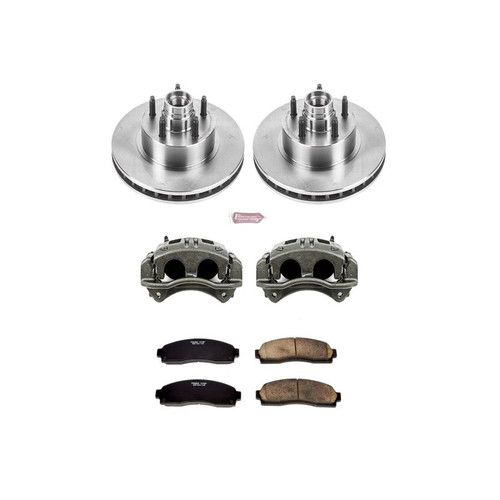 Power Stop 10-11 Ford Ranger Front Autospecialty Kit w/Cals - KCOE7004