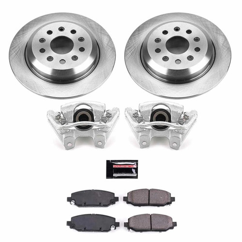 Power Stop 18-19 Jeep Wrangler Rear Autospecialty Brake Kit w/Calipers - KCOE7942