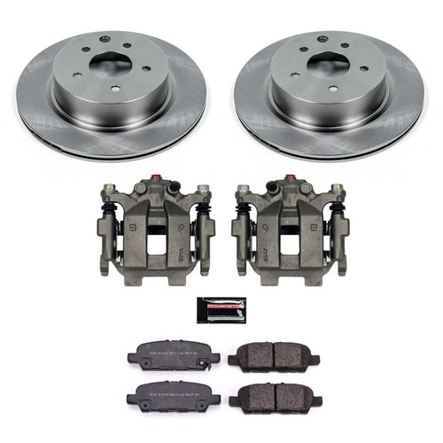 Power Stop 2018 Nissan Maxima Rear Autospecialty Brake Kit w/Calipers - KCOE8062A