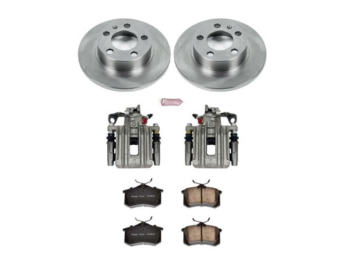 Power Stop 00-10 Volkswagen Beetle Rear Autospecialty Brake Kit w/Calipers - KCOE847B