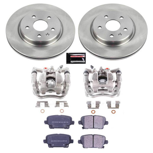 Power Stop 19-20 Cadillac XT4 Rear Autospecialty Kit w/Calipers - KCOE8487