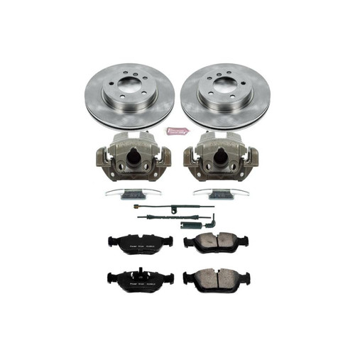 Power Stop 2000 BMW 323i Front Autospecialty Brake Kit w/Calipers - KCOE869
